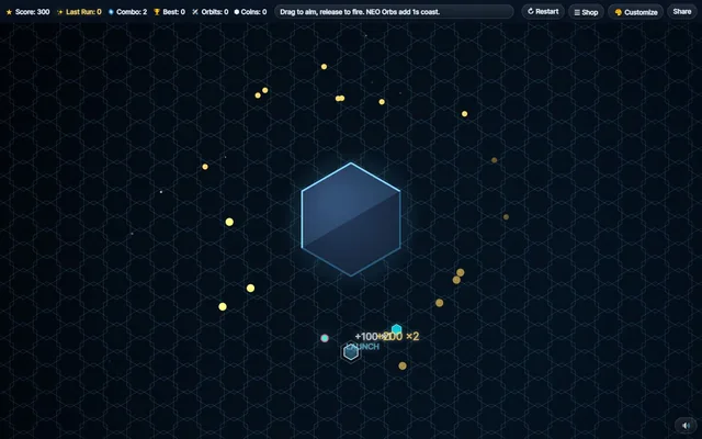 Hexa Planet Orbit gameplay preview