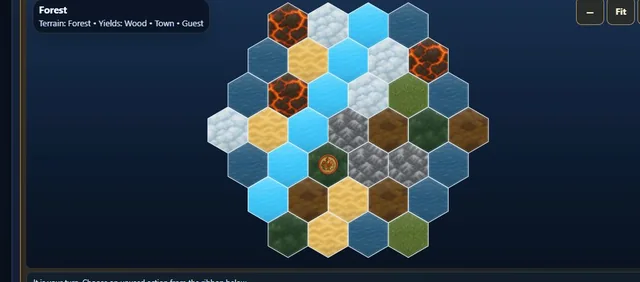 Hex Board gameplay preview