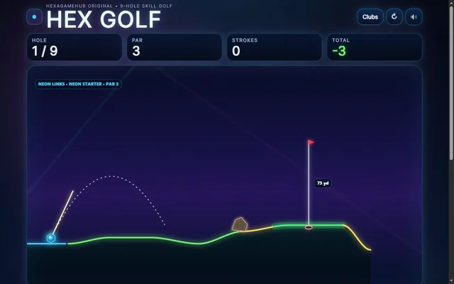 Hex Golf gameplay preview