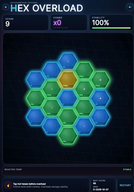 Hex Overload gameplay preview