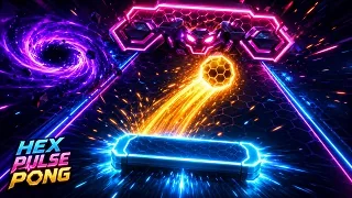 Hex Pulse Pong gameplay screenshot 2