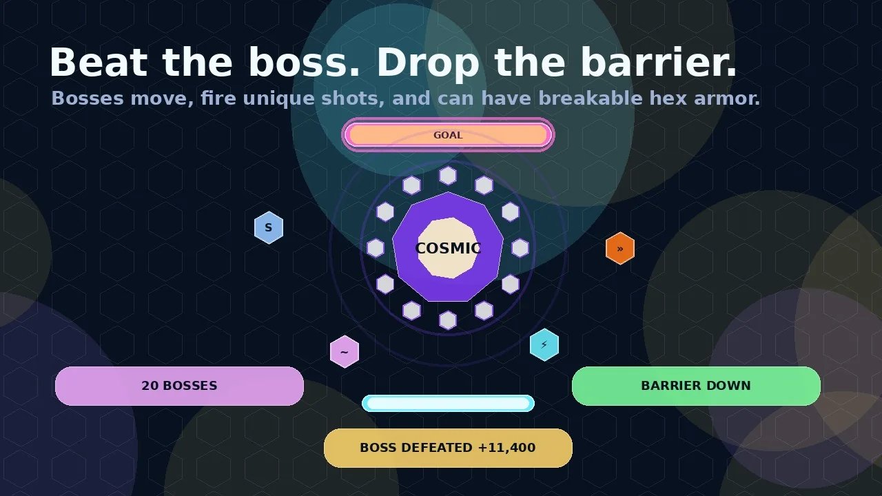 Hex Pulse Pong gameplay screenshot 3