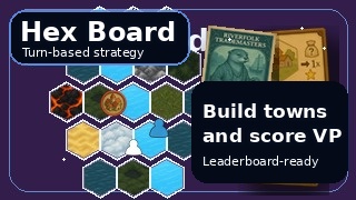 Thumbnail of Hex Board turn-based strategy board game